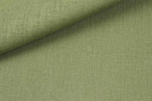 Luxury Linen Viscose for Tops - Green (1.5 Mts Remnant)-Remnant-FabricSight