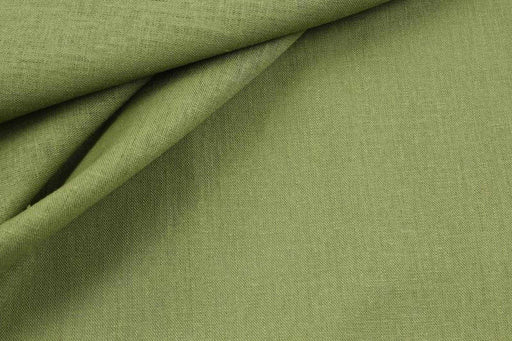 Luxury Linen Viscose for Tops - Green (1.5 Mts Remnant)-Remnant-FabricSight