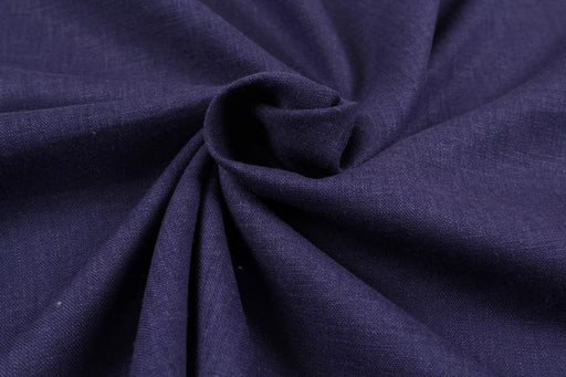Luxury Linen Viscose for Tops - Indigo (Remnant)-Remnant-FabricSight