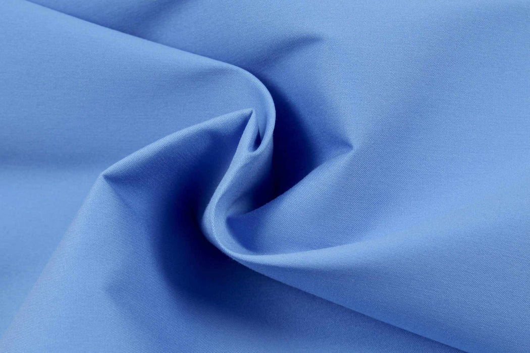 Luxury Poplin for Shirting - Organic Cotton Stretch - 42 Colors-Fabric-FabricSight