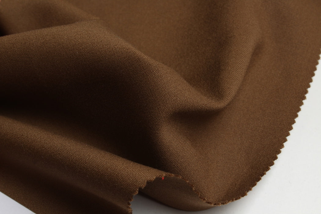 Luxury Stretch Virgin Wool Fabric – Premium Italian Designer Deadstock-Fabric-FabricSight