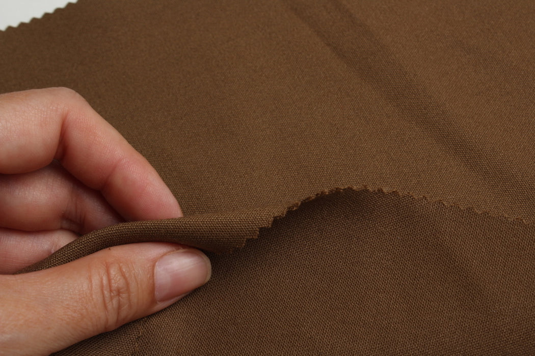 Luxury Stretch Virgin Wool Fabric – Premium Italian Designer Deadstock-Fabric-FabricSight