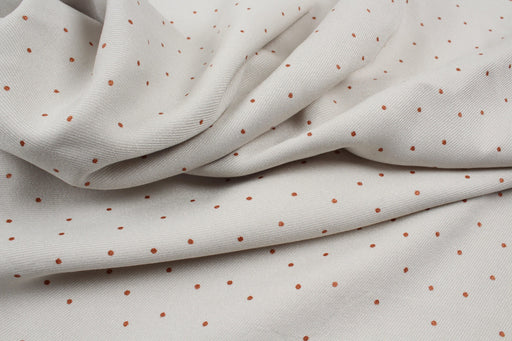 Luxury Viscose Twill - Printed Dots - 7 colors available-Fabric-FabricSight