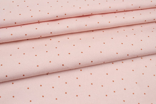 Luxury Viscose Twill - Printed Dots - 7 colors available-Fabric-FabricSight