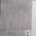 Luxury Yarn Dyed Melange Linen Brown Stripes-Fabric-FabricSight