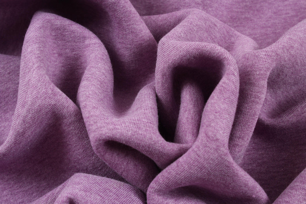 Melange Cotton Brushed Fleece - 13 Colors Available-Roll-FabricSight