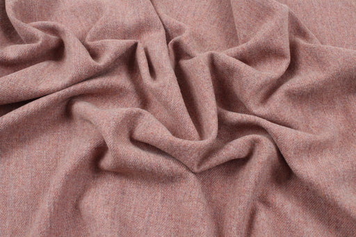 Melange Effect Recycled Wool Twill for Outwear-Fabric-FabricSight