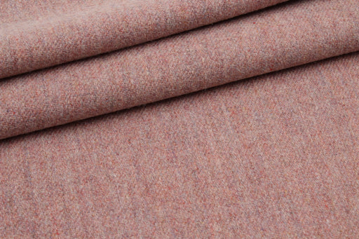 Melange Effect Recycled Wool Twill for Outwear-Fabric-FabricSight
