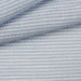 Micro-Stripes Linen Cotton Shirting - Blue-Fabric-FabricSight