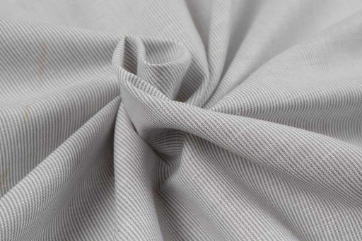 Micro-Stripes Linen Cotton Shirting-Fabric-FabricSight