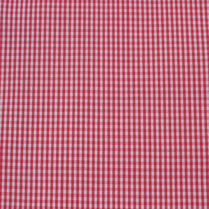 Micro-Vichy Poplin - BCI Cotton - 5 colors stock service-Fabric-FabricSight