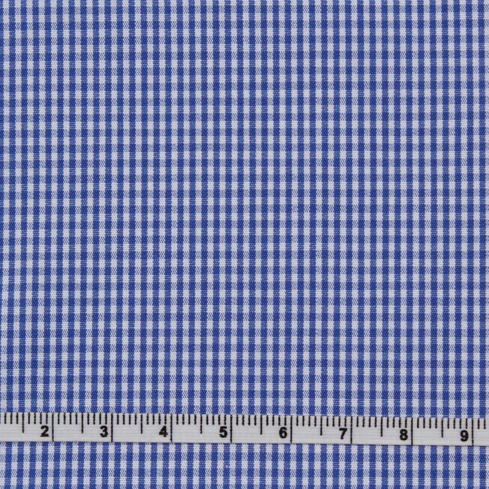 Micro-Vichy Poplin - BCI Cotton - 5 colors stock service-Fabric-FabricSight