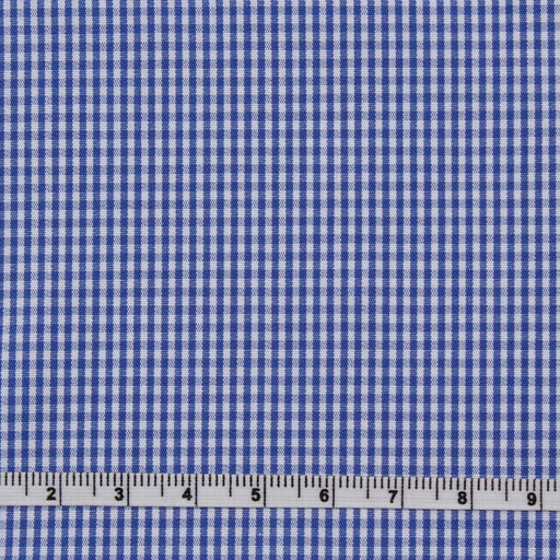 Micro-Vichy Poplin - BCI Cotton - 5 colors stock service-Fabric-FabricSight