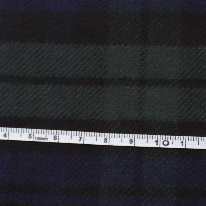 Mid-Weight Cotton Flannel Checks for Over-Shirts and Bottoms-Fabric-FabricSight