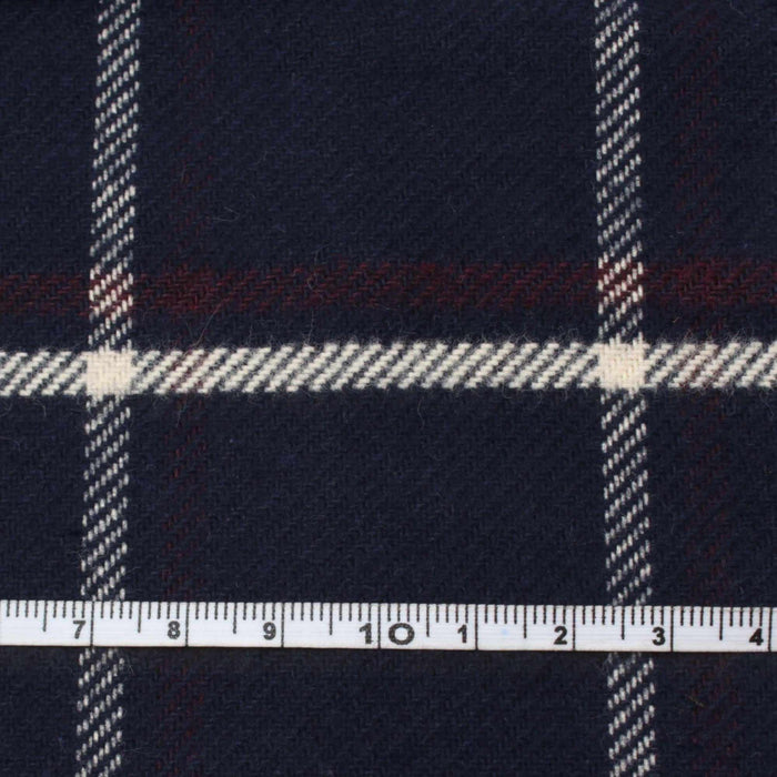 Mid-Weight Cotton Flannel Checks for Over-Shirts and Bottoms-Fabric-FabricSight