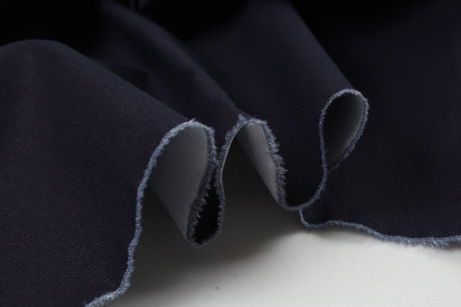 Mid-Weight Cotton Gabardine - Indigo-Fabric-FabricSight