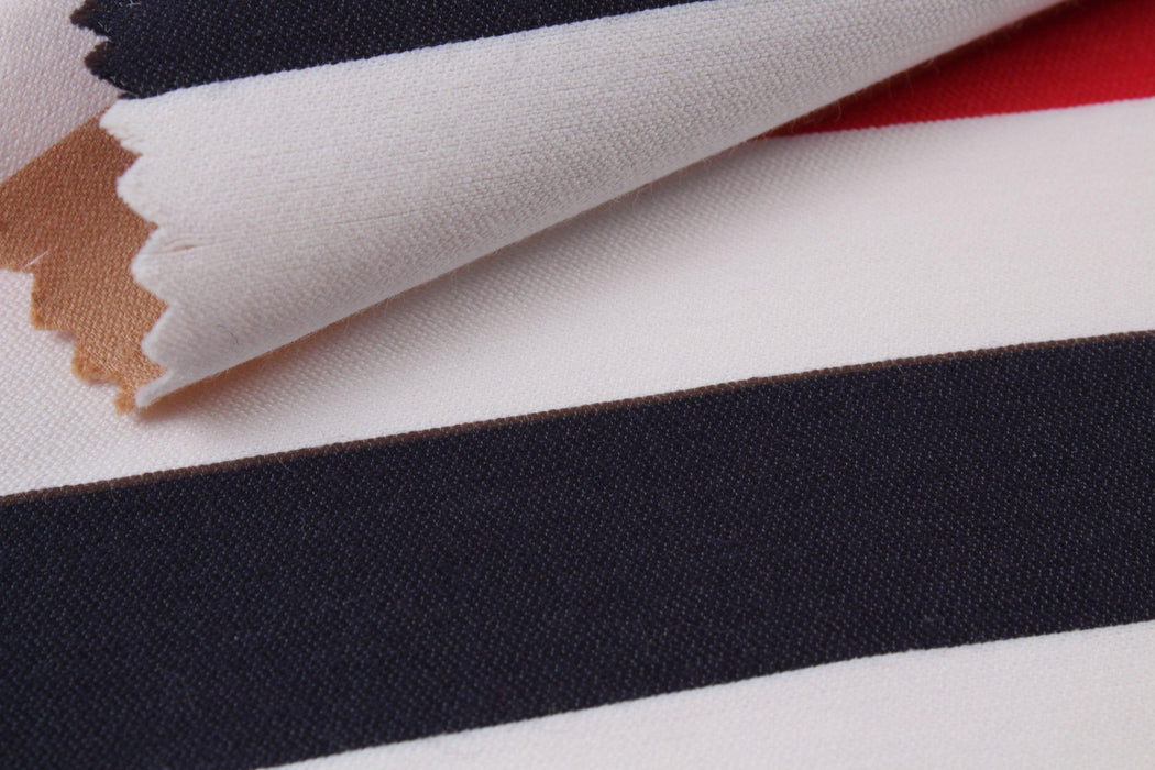 Multicolor Stripes Shirting-Fabric-FabricSight