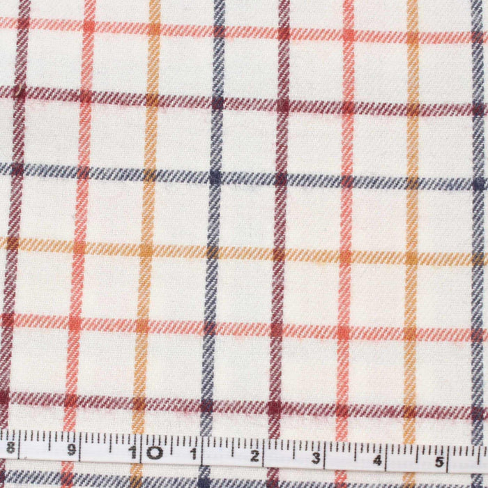 Muticolor Checks Cotton Flannel - 4 Variants Available-Fabric-FabricSight