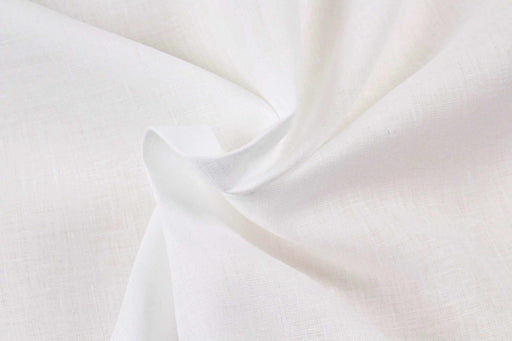 Natural Hemp for Jackets and Bottoms - Bleached White (Remnant)-Remnant-FabricSight