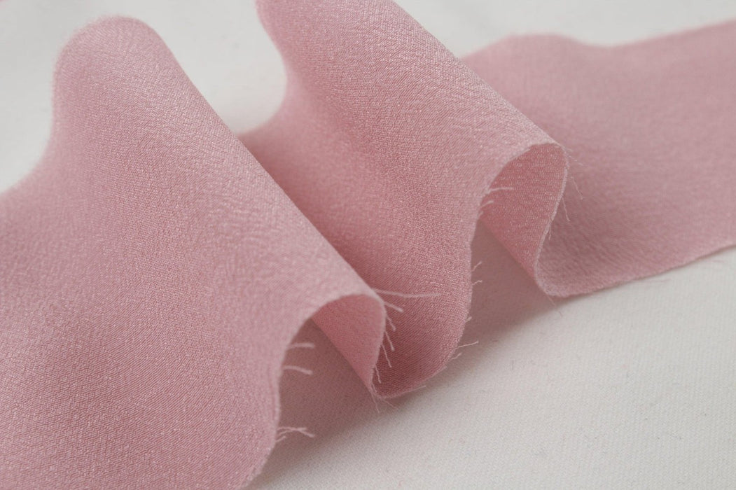 Natural Silk Crepe de Chine - Light-Weight - 14 Colors Available-Fabric-FabricSight