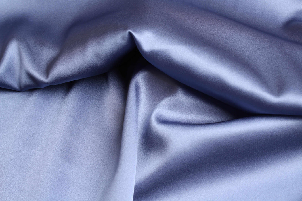 Natural Silk Satin with Elastane - 15 Colors Available-Fabric-FabricSight