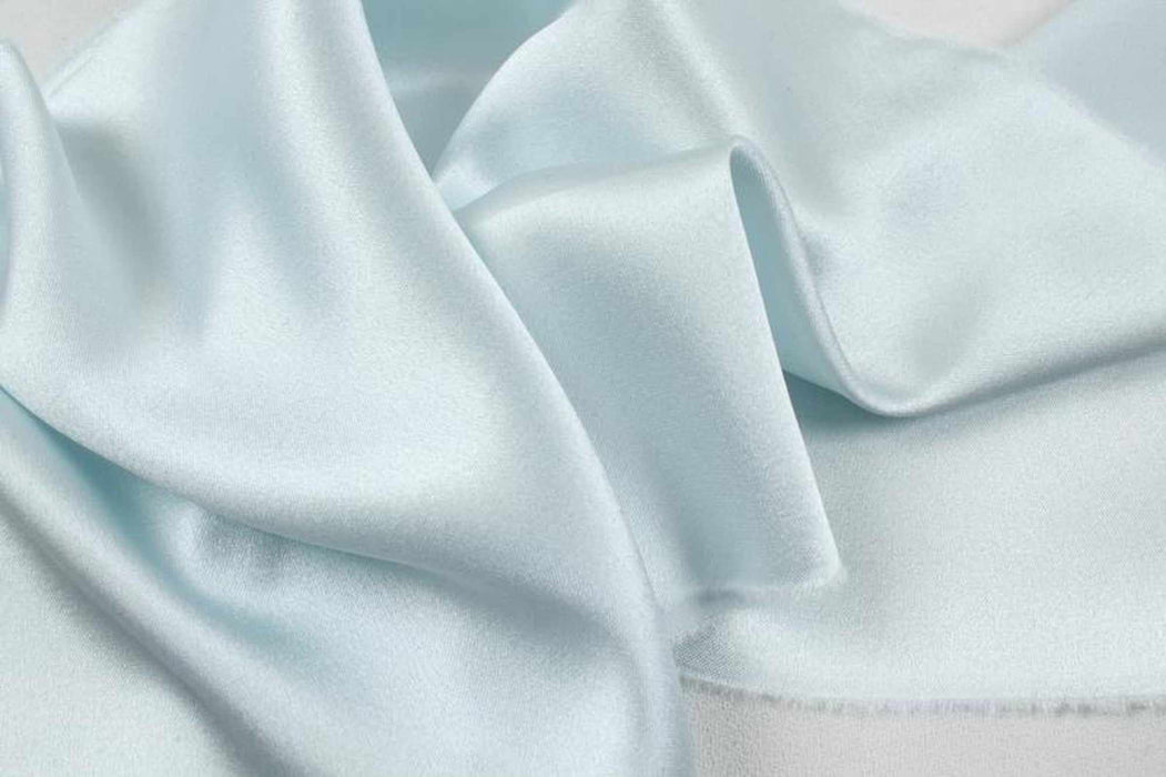 Natural Silk Satin with Elastane - 15 Colors Available-Fabric-FabricSight
