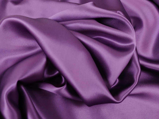 Natural Silk Satin with Elastane - 15 Colors Available-Fabric-FabricSight