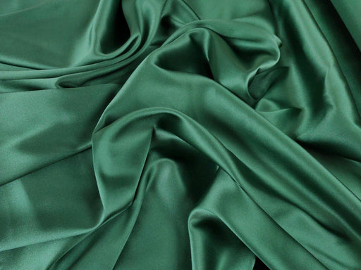 Natural Silk Satin with Elastane - 15 Colors Available-Fabric-FabricSight