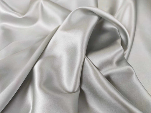 Natural Silk Satin with Elastane - 15 Colors Available-Fabric-FabricSight