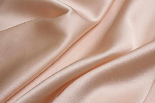 Natural Silk Satin with Elastane - 15 Colors Available-Fabric-FabricSight