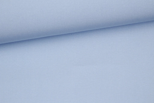 Non Iron Cotton Poplin 80/20 for Luxury Shirting - Blue (1.6 Mts Remnant)-Remnant-FabricSight