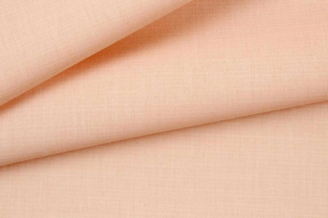 ORGANIC COTTON POPLIN - ANTI-BACTERIAL & HYDROPHOBIC FINISHING - Grey Melange-Fabric-FabricSight