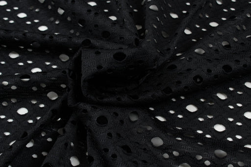 Openwork Knitted Jacquard for Swimwear-Fabric-FabricSight