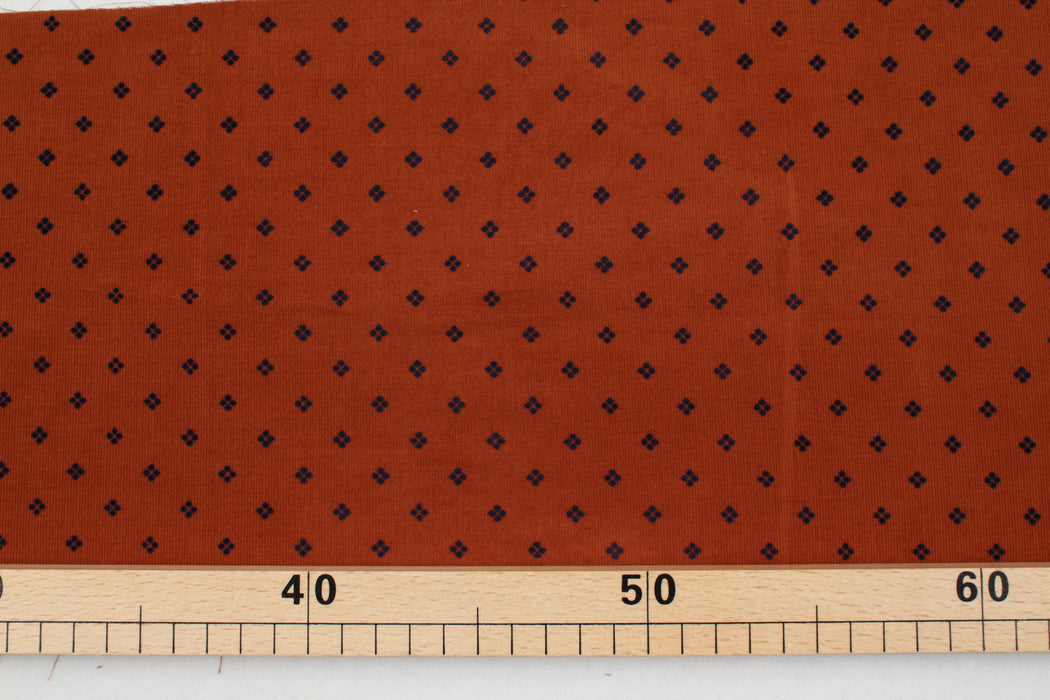 Organic Cotton Baby Corduroy - Flock Print-Fabric-FabricSight