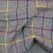 Organic Cotton Brushed Flannel for Shirts - Checks (1 Mt Remnant)-Remnant-FabricSight