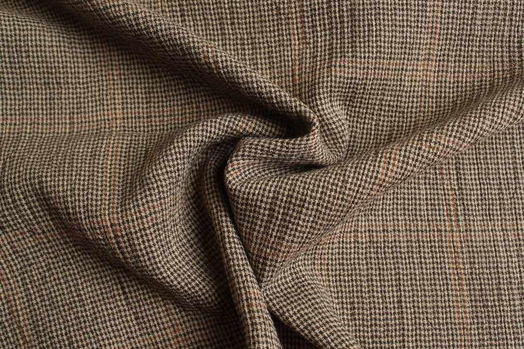 Organic Cotton Double Gauze – Checks & Windowpane-Fabric-FabricSight