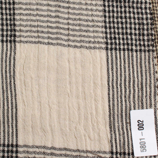 Organic Cotton Double Gauze – Checks & Windowpane-Fabric-FabricSight