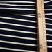 swatch-Organic Cotton French Terry - Stripes-FabricSight