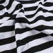 Organic Cotton Jersey - Black Stripes-Fabric-FabricSight