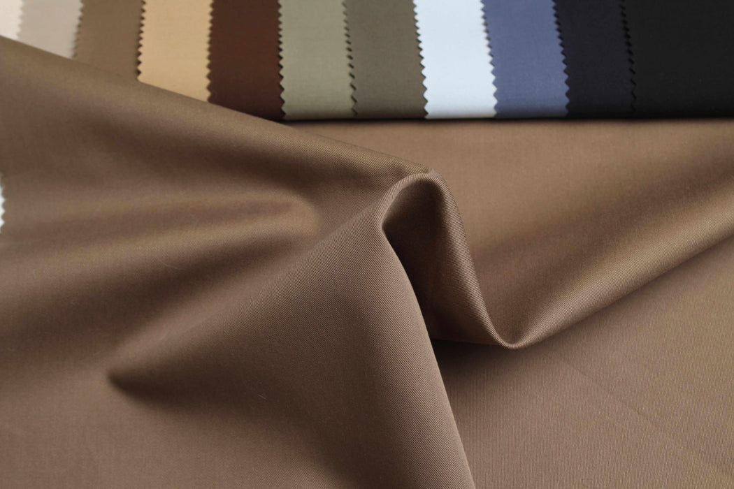 Organic Cotton Light Gabardine Twill – 12 Colors-Fabric-FabricSight