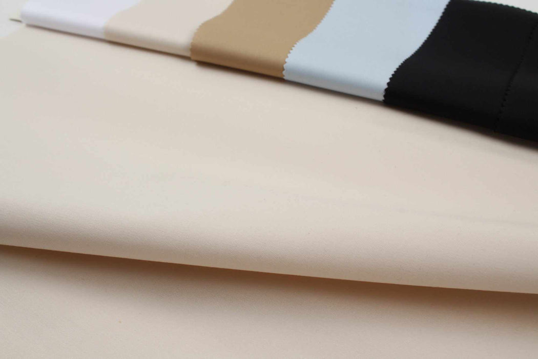 Organic Cotton Light Gabardine Twill - Beige - Remnant-Remnant-FabricSight