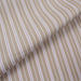 Organic Cotton Poplin Stripes - Beige - 3 Variants Available-Fabric-FabricSight