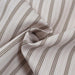 Organic Cotton Poplin Stripes - Beige - 3 Variants Available-Fabric-FabricSight