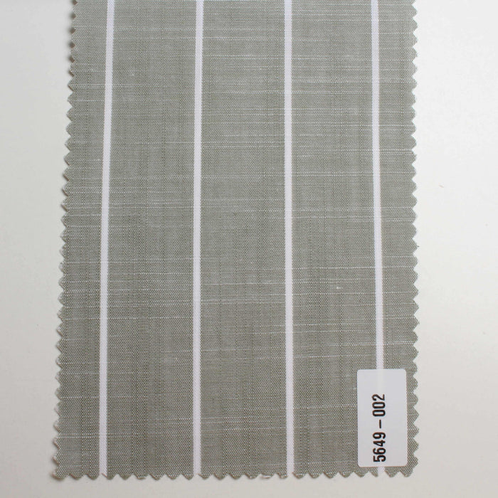 Swatch-Organic Cotton Slub Stripes Shirting-Fabric-FabricSight