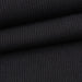 Organic Cotton Stretch Rib 2x2 - Black-Fabric-FabricSight