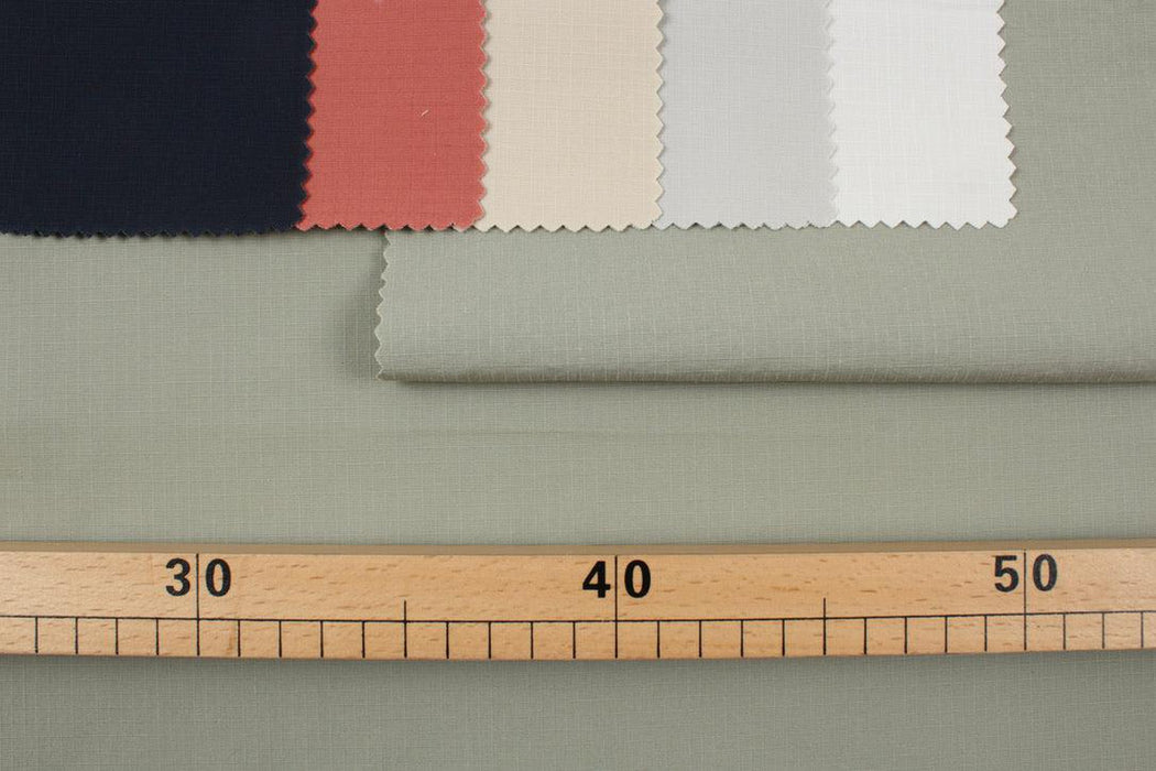 Organic Cotton Stretch Ripstop Fabric for Jackets and Trousers-Fabric-FabricSight