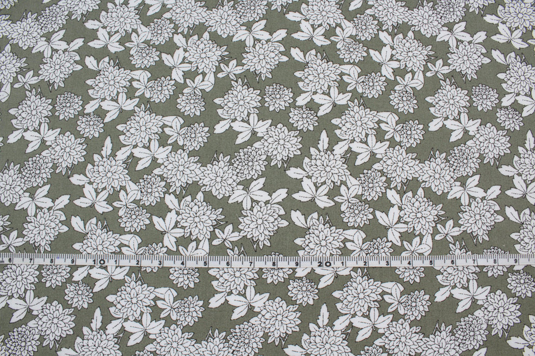 Organic Cotton Voile - Ditsy Floral Print (5 Designs Available)-Fabric-FabricSight