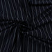 Polyester Lycra Jersey Stripes - Navy and White (1 Meter Remnant)-Remnant-FabricSight