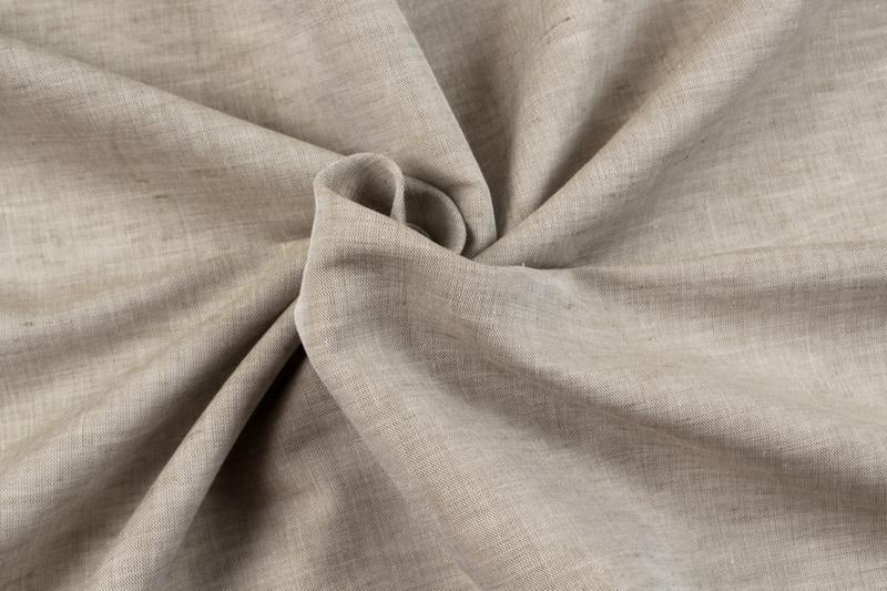 Premium Light-weight Linen Cotton - Yarn dyed - Melange Green-Fabric-FabricSight
