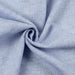 Premium Light-weight Linen - Yarn dyed - Melange Blue/white-Fabric-FabricSight
